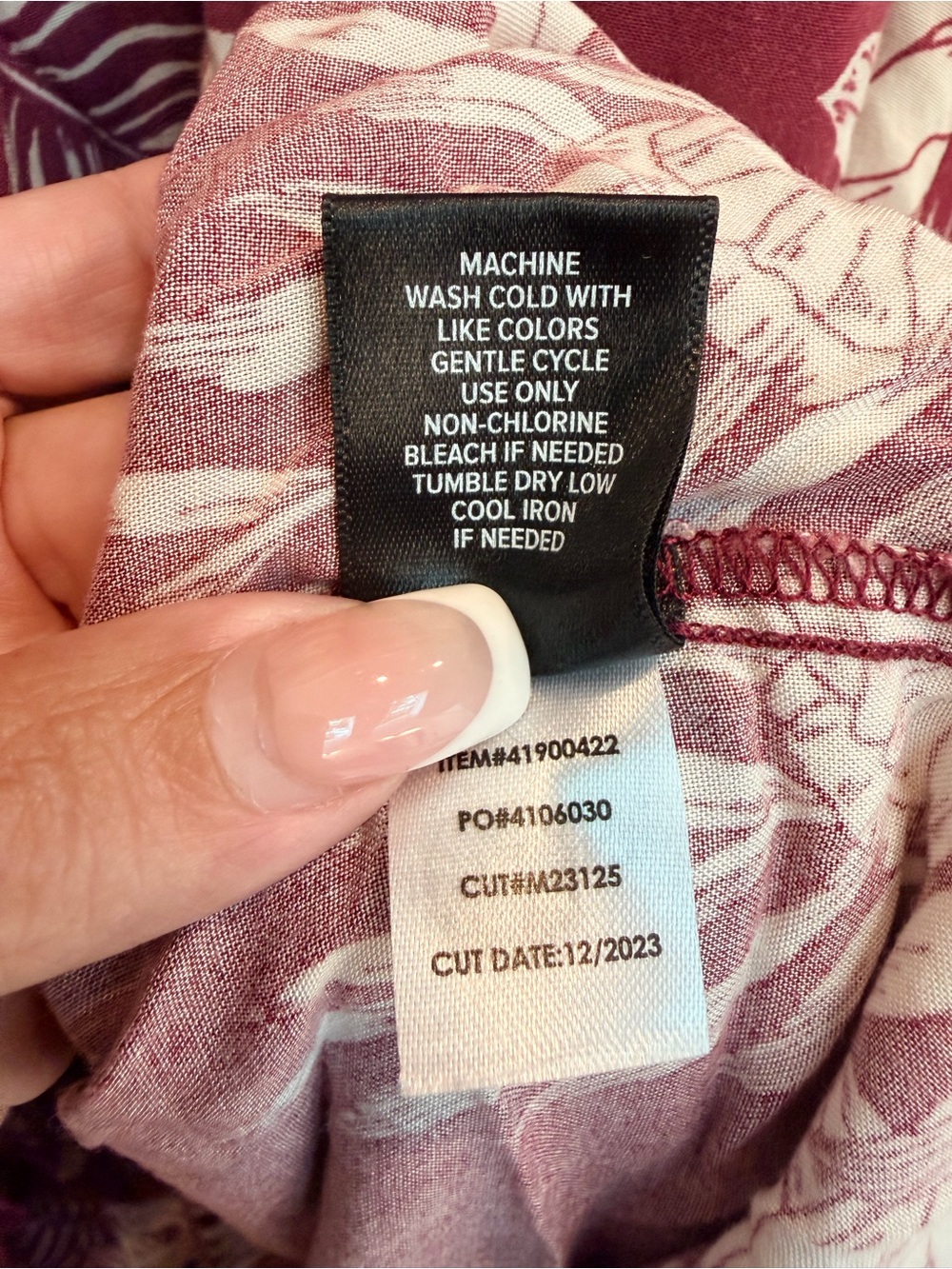 Torrid Boho Chic Y-Neck Challis Maxi Dress in Nova Floral Plum Plus Size 2X - Picture 13 of 15